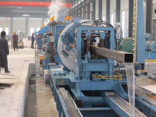 大口徑鍍鋅方管生產設備